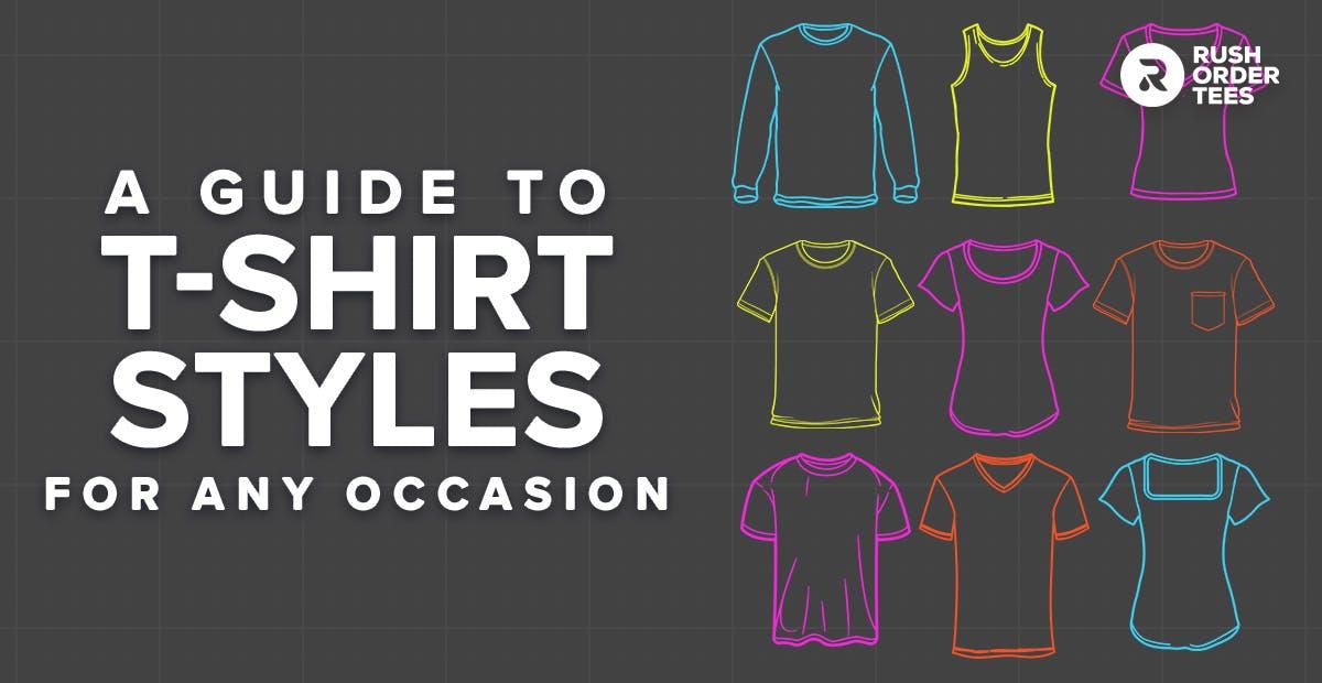 Preview image for A Guide To T-Shirt Styles For Any Occasion